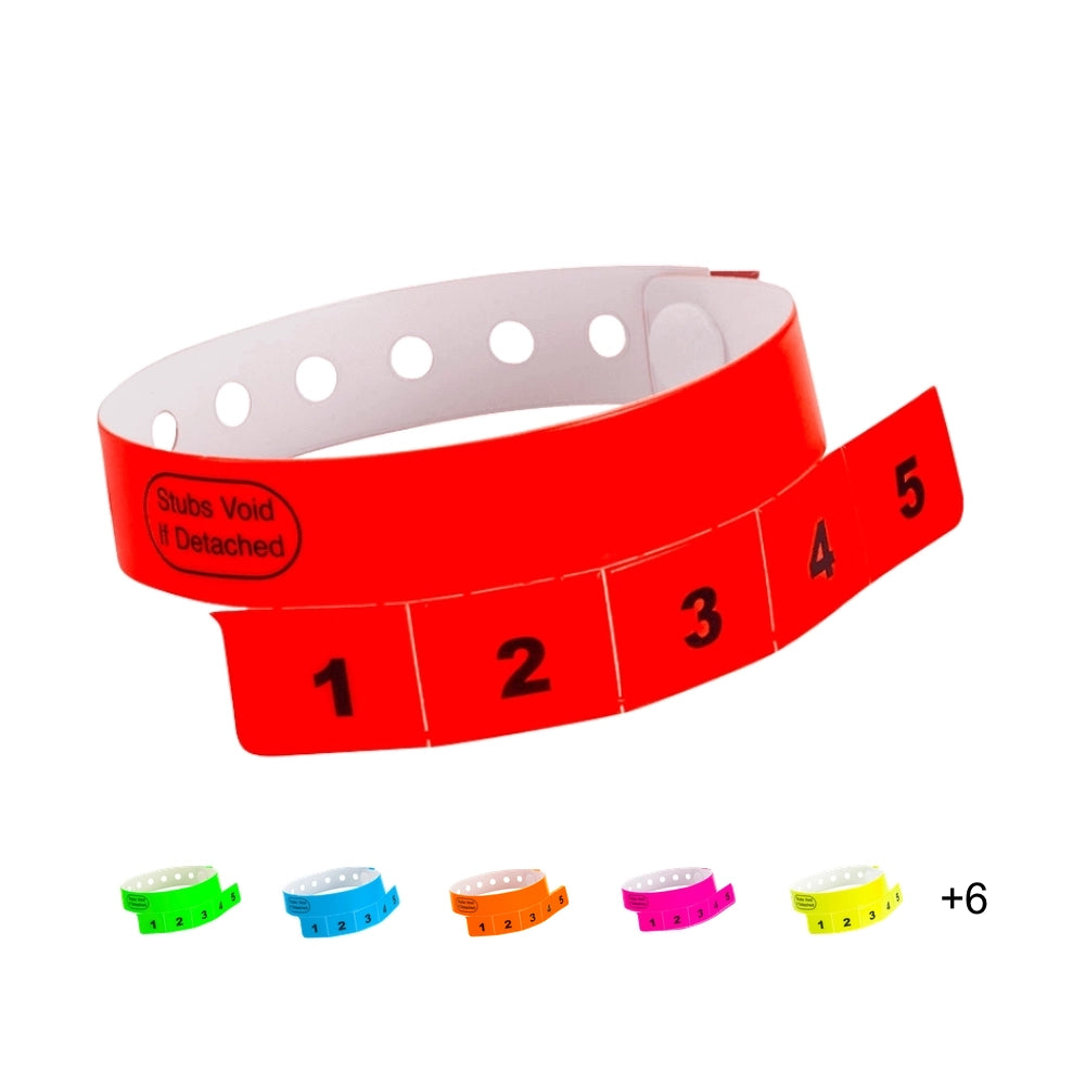 Cover for vinyl tab 5 wristband