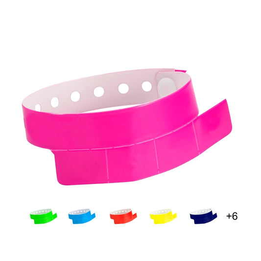 Cover for vinyl 4 tab wristband