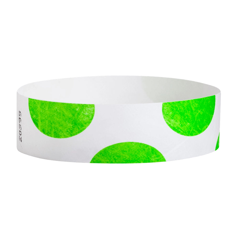 Half Circles - 3/4" Tyvek® Wristbands