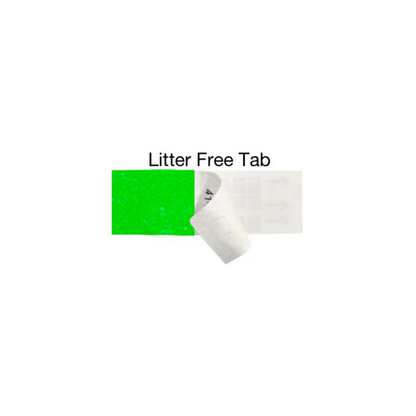 Litter Free - 3/4" Tyvek® Wristbands