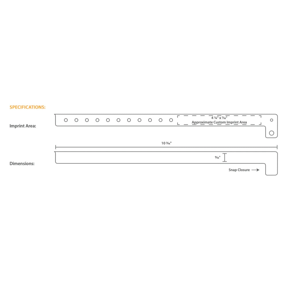 template for vinyl slim wristband for where to customize 