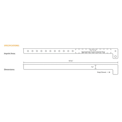 template for vinyl slim wristband for where to customize 