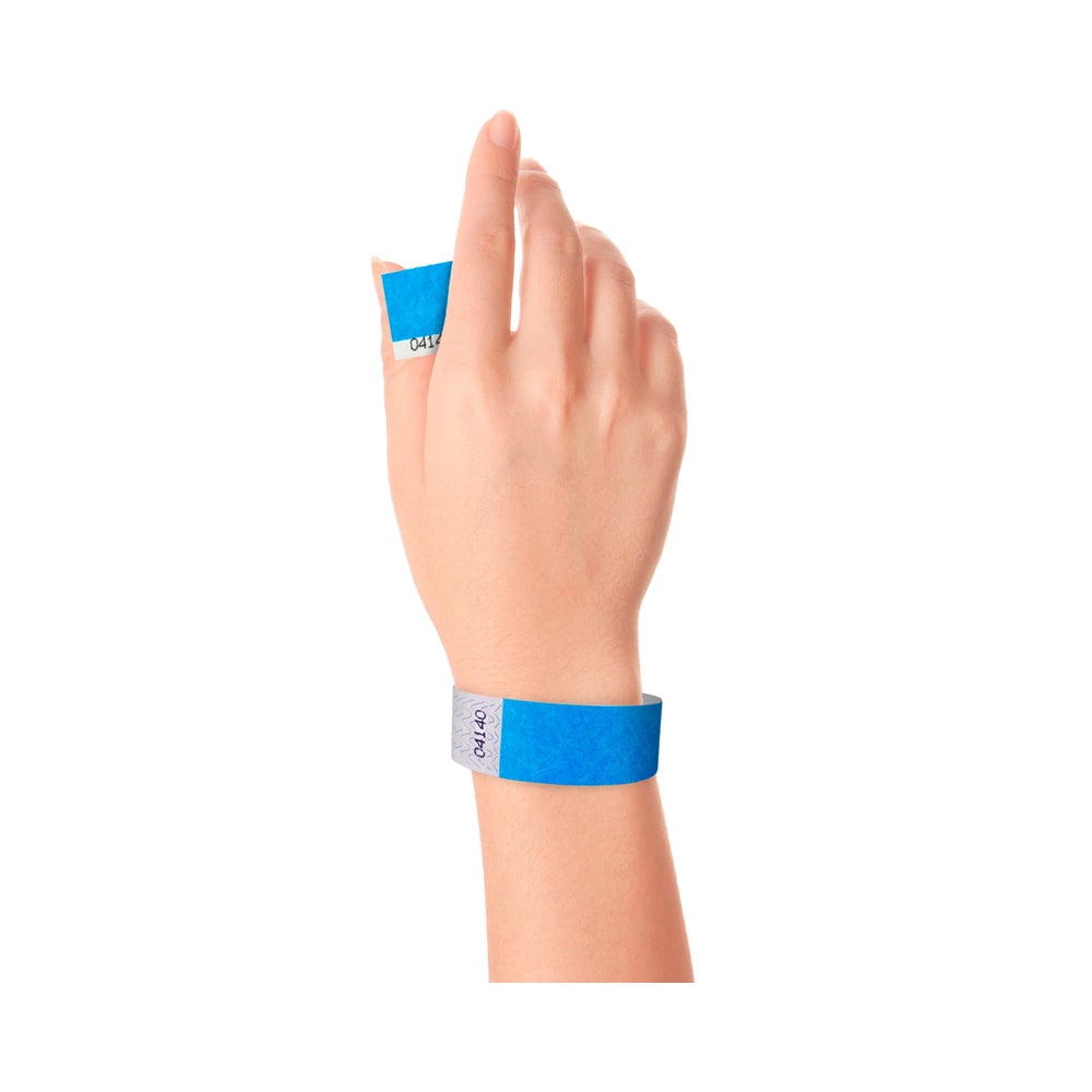Custom - Detachable Stub - 1" Tyvek® Wristbands