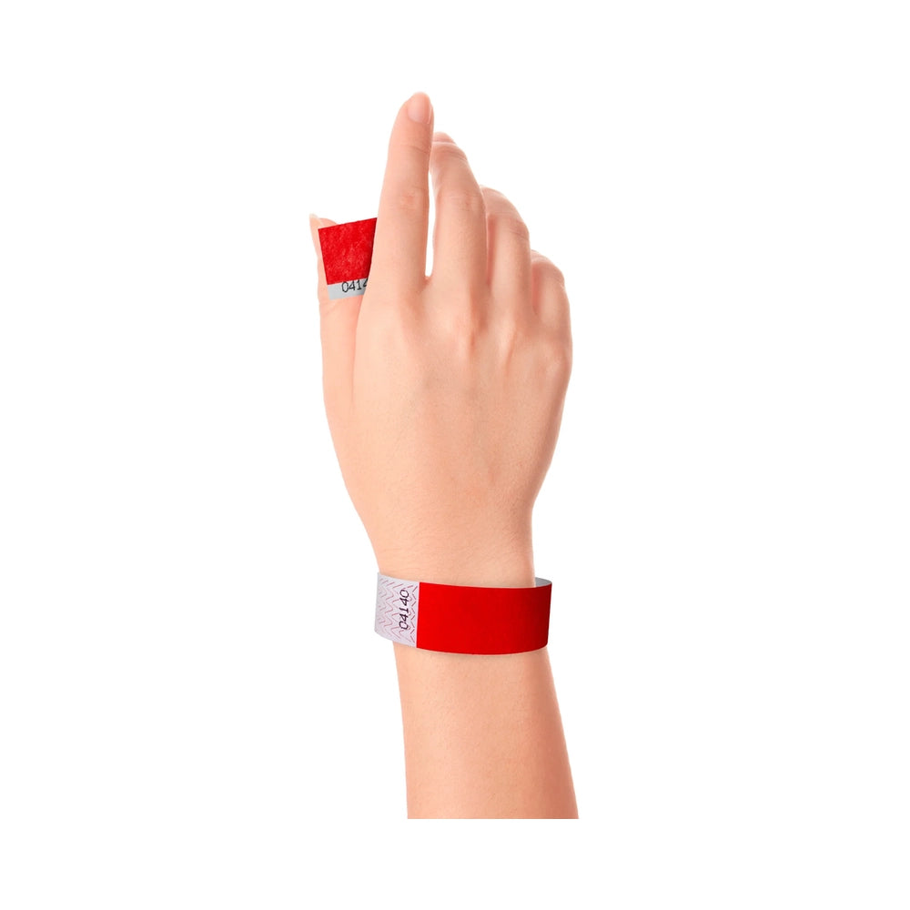 Custom - Detachable Stub - 1" Tyvek® Wristbands