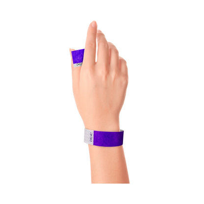Custom - Detachable Stub - 1" Tyvek® Wristbands