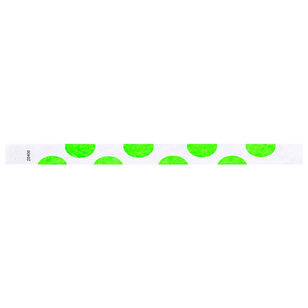 Half Circles - 3/4" Tyvek® Wristbands