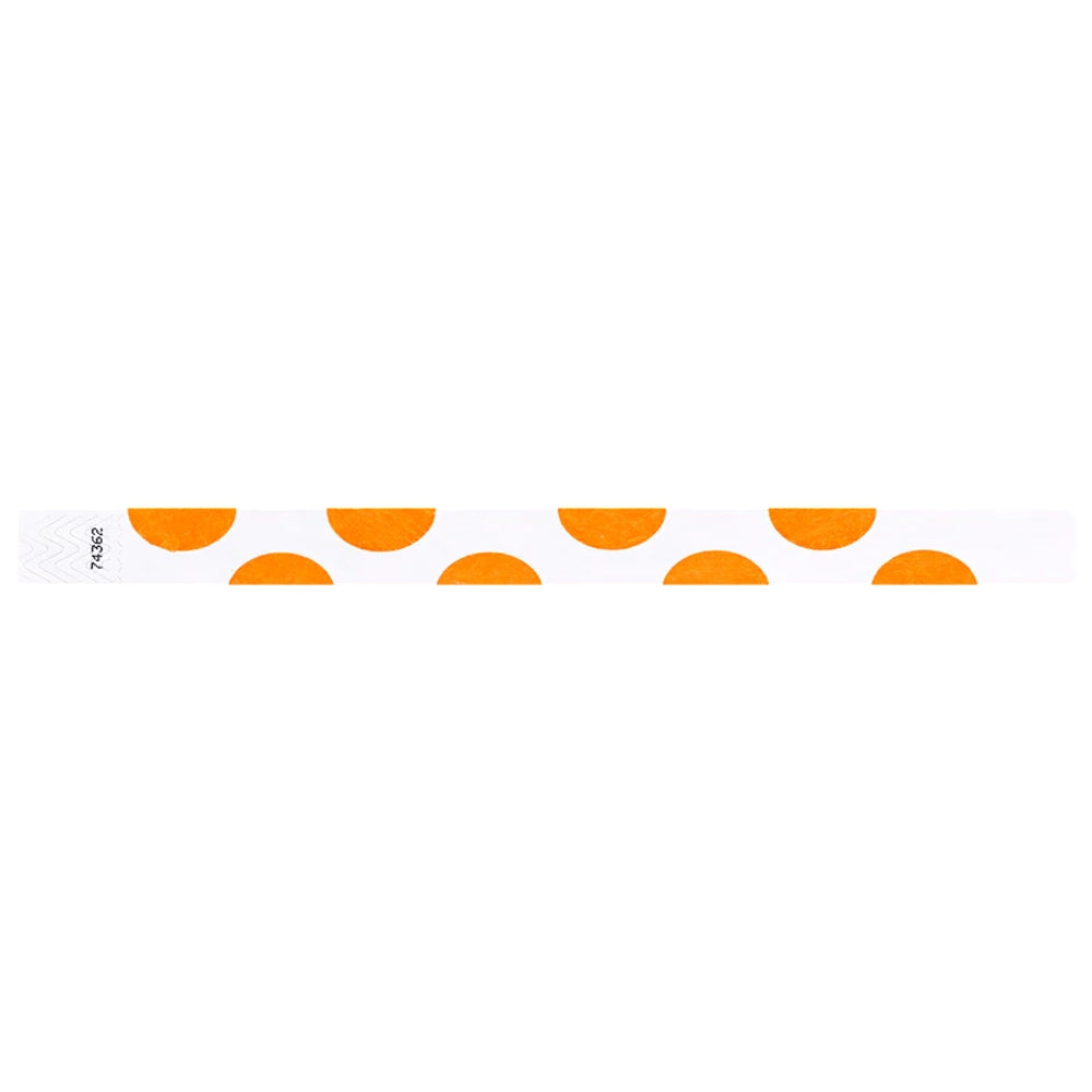 Half Circles - 3/4" Tyvek® Wristbands