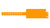 Vinyl Wristbands - 10 Tab Neon Orange