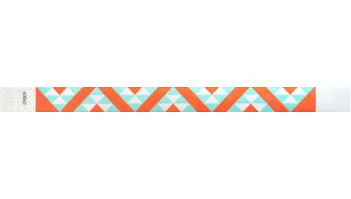 Tyvek 3/4" Wristbands - Aztec