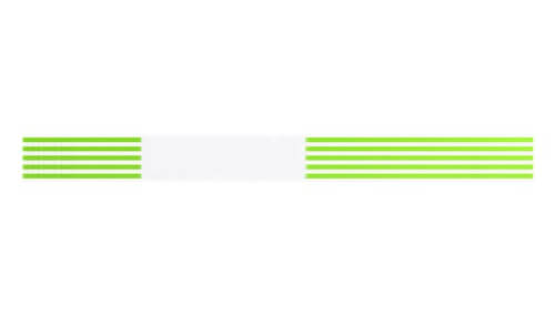 Thermal Wristbands -  Green Stripes