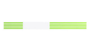 Thermal Wristbands -  Green Stripes
