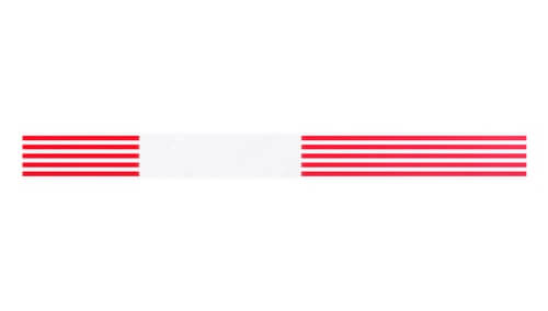 Thermal Wristbands - Red Stripes