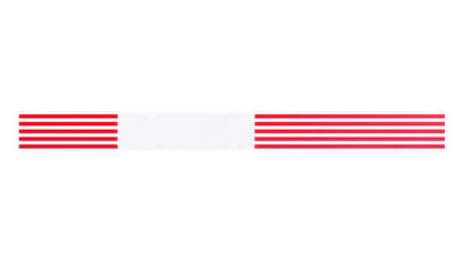 Thermal Wristbands - Red Stripes