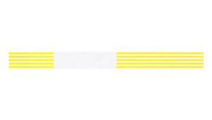 Thermal Wristbands - Yellow Stripes