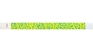 Tyvek 3/4" Wristbands - Cheetah