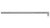 Plastic Wristbands - Slim Silver