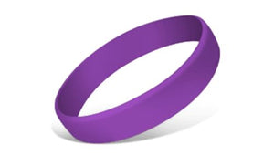 Silicone Wristbands - Purple