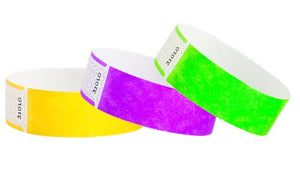 Tyvek 3/4" Wristbands - Qwik Fit