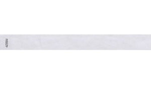 Tyvek 1" Wristbands - Litter Free White