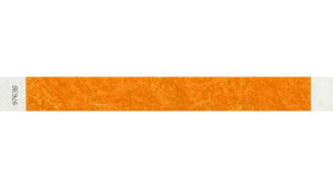 Tyvek 1" Wristbands - Litter Free Neon Orange Custom