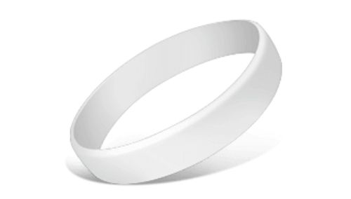 Plain Silicone Wristband at Rs 6/piece