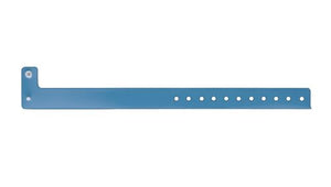 Vinyl Wristbands - Edgeglow Blue