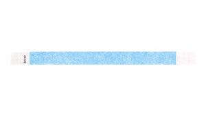 Tyvek 3/4" Wristbands - Solid Colours Sky Blue